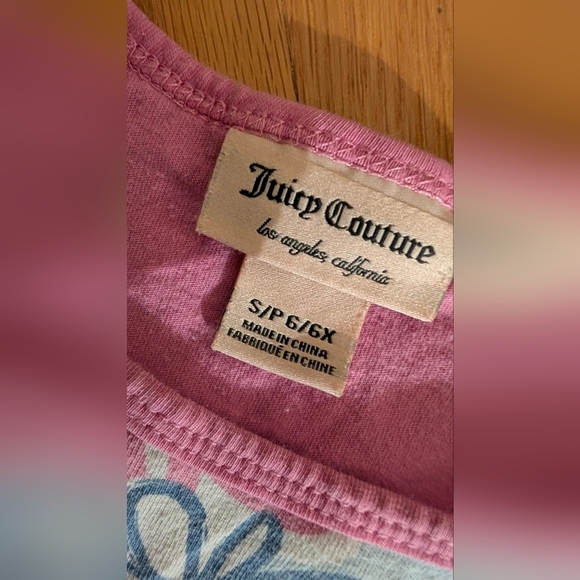 Juicy Couture Ruffled Smocked Green and Blue Sundress - Picture 4 of 5